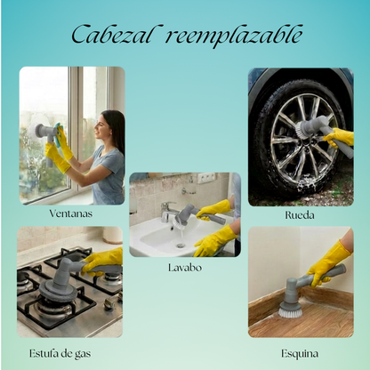 Cepillo Eléctrico Hogar 6 en 1